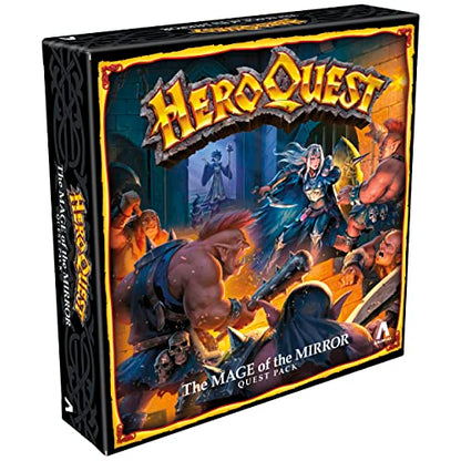 Hasbro Gaming Heroquest The Mage of The Mirror Quest Pack, Roleplaying Game for Ages 14+, Requires HeroQuest Game System to Play