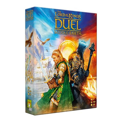 Asmodee The Lord of The Rings: Duel for Middle-Earth Board Game - Epic Strategy Game of Power and Conquest for Kids and Adults, Ages 10+, 2 Players, 30 Minute Playtime