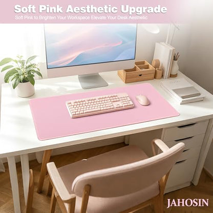 Pink Desk Mat,Large Gaming Mouse Pad 27.5x11.8In(70x30 Pink) | Extended Mouse Pad for Keyboard and Mouse,Non-Slip Rubber Base,Stitched Edges,Smooth Cloth Desk Pad for Gamer/Desktop/Office - color: 70x30 Pinkus