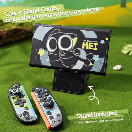 GeekShare Full Protective Shell Compatible with Switch 2, Hard PC Cover Case Designed for Switch 2025 Game Console and Joy Con Controllers - The HEI Series - color: The Hei2