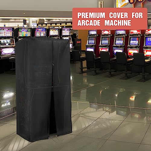 Arcade Machine Cover Universal for Most Full Size 2-Player Game Machine | 31x22x66,Waterproof Dustproof Heavy Duty Oxford Fabric,for Universal Full Size Upright Electronic Video Game Machine - size: Arcade-L-31"x 22"x 66"