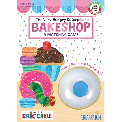 Briarpatch, The Very Hungry Caterpillar Bakeshop Matching Game, Based On Board Books By Eric Carle, Preschool Learning for Kids