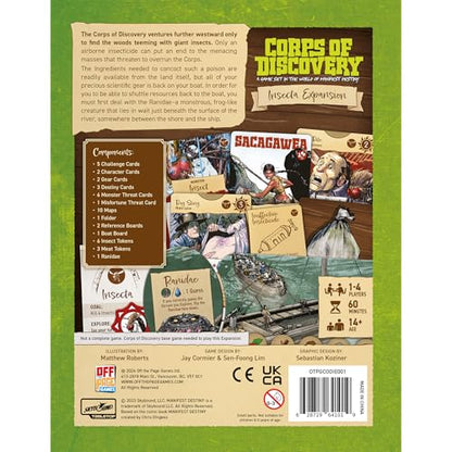 Corps of Discovery: Insecta Expansion – Giant Insect Encounter for the Cooperative Board Game | 1–4 Players - style: Insecta Expansion