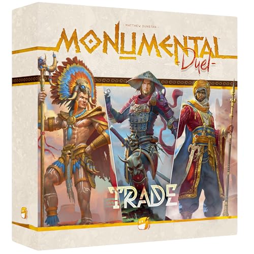 Monumental Duel - Exciting Strategy Civilization Deck-Building Game, Expand or Combine, Ages 10+, 2 Players, 60-90 Minutes - style: Duel