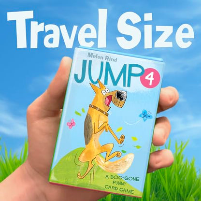 Melon Rind Jump 4, Math Game for Kids Learning Multiples of 4, Lively Puppy Themed Card Game, a Fun Math Activity for Boosting Confidence, Quick and Easy Screenless Fun, Ages 7+ - style: Multiples of 4