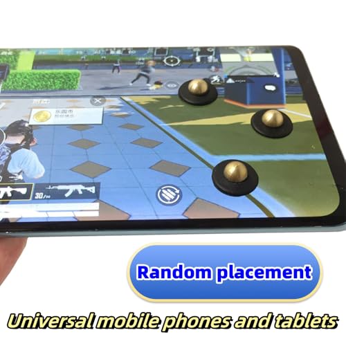 10 Pieces Phone Game Joystick Kits,6 Touch Screen Button Joystick Mobile Controller for phone tablet,4 Anti-Sweat Gaming Finger Gloves for game