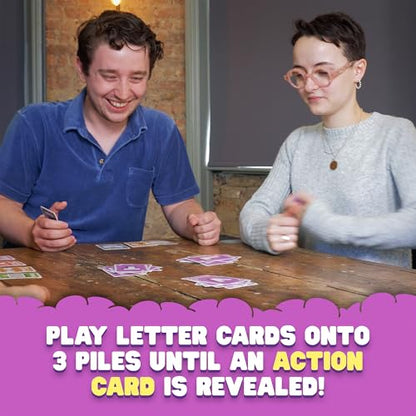 Noggin Party Game - Hilarious Fast-Thinking Word Game, Challenging and Addictive Strategy Card Game for Kids & Adults, Ages 10+, 3+ Players, 10 Minute Playtime, Made by Format Games
