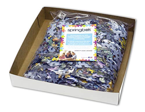 Springbok Puzzle to Remember - Alzheimer & Dementia Activity - 60 Piece Jigsaw Puzzle Spring Lantern - Made in USA