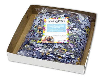 Springbok Puzzle to Remember - Alzheimer & Dementia Activity - 60 Piece Jigsaw Puzzle Spring Lantern - Made in USA