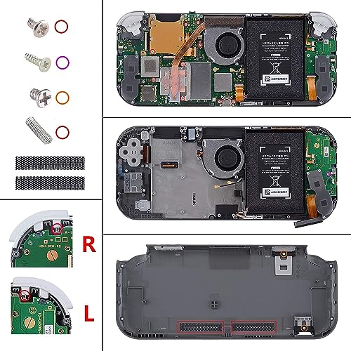 eXtremeRate Matcha Green DIY Replacement Shell for Nintendo Switch Lite, NSL Handheld Controller Housing w/Screen Protector, Custom Case Cover for Nintendo Switch Lite - color: Matcha Green