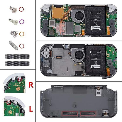 eXtremeRate Matcha Green DIY Replacement Shell for Nintendo Switch Lite, NSL Handheld Controller Housing w/Screen Protector, Custom Case Cover for Nintendo Switch Lite - color: Matcha Green