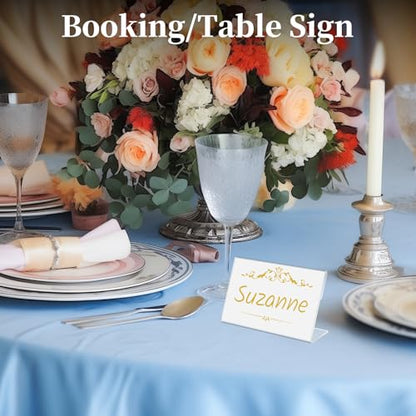 Daletu Mini Acrylic Sign Holders, Acrylic Food Sign Label for Party Buffet | Retail Price Card Signs Holders, Clear Plastic Table Counter Top Stand for Name Card, Bakery, Wedding, Event Decor - size: 30PCS 2.36" X 1.57"（6X4)