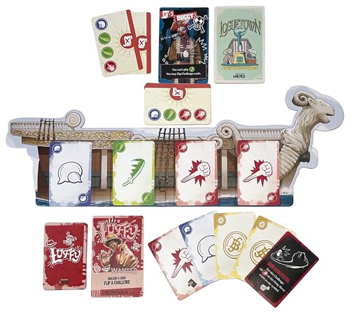 5 Minute One Piece Card Game: Real-Time Cooperative Pirate Adventure | Fast-Paced Cooperative Adventure Based on the Hit Anime Series, Family Fun for Kids & Adults, Ages 8+, 2-5 Players, 5 Mins