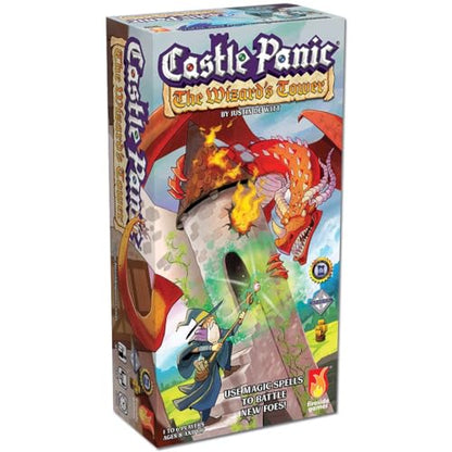 The Wizard’s Tower ⎸Castle Panic Expansion ⎸Board Game for Adults and Family ⎸Cooperative Board Game ⎸Ages 8+ ⎸for 1 to 6 Players - style: Wizard’s Tower Expansion