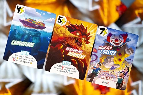 IELLO: King of Tokyo: Duel - Two-Player Board Game, Fun & Tactical Giant Monster Clash Dice Game, Classic Strategy, Family Ages 8+, 2 Players, 20 Min - style: Duel