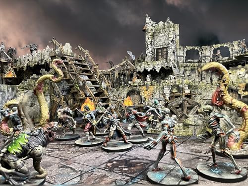 Maladum Beyond the Vaults - Fantasy Dungeon Crawler Game Immersive Terrain Solo, Co-op and Adversarial Play