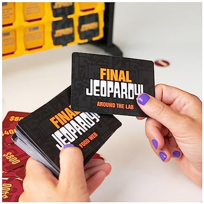 Jeopardy Family Edition Board Game Trivia Games Board Games for Family Night Fun Games for Game Night, for Adults and Kids Ages 10 and up