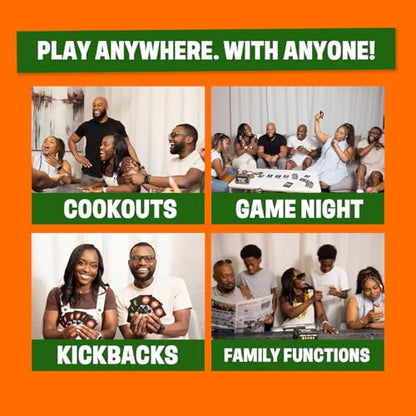 Black Culture Trivia Card Game | Fun Multi-Generational Party Game for Adults & Teens | 5 Categories | 250 Trivia Cards & Sand Timer | Great for Game Nights & Family Gatherings!
