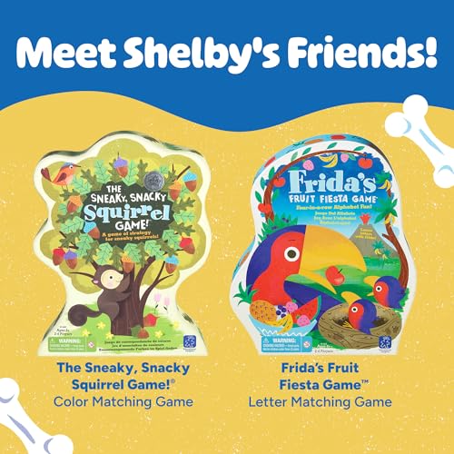 Educational Insights Shelby's Snack Shack - Toddler Board Games for Kids 4-6, Preschool Fine Motor Skills Toys for Toddlers, Turn Taking Kids Games, Early Math Learning Game, Counting Skill Game