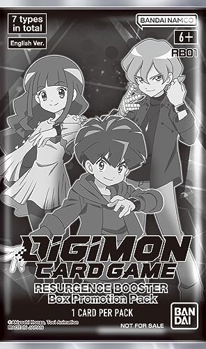 BANDAI NAMCO Entertainment Digimon Card Game: Resurgence Booster Box, Blue