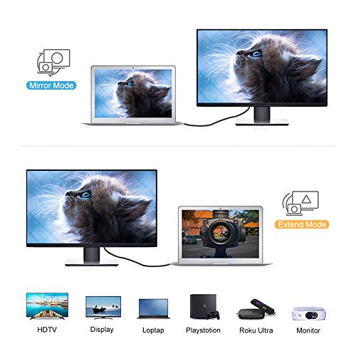 CableCreation 8K HDMI Cable 6.6FT/2m,48Gbps 8K@60 4K@120 144Hz HDMI to HDMI | Fast Speed 3D eARC HDR10 HDCP 2.2 2.3 for MacBook Pro, Roku TV, HDTV, PS5, PS4, Xbox, Blu-ray - color: Grey, size: 6.6Ft
