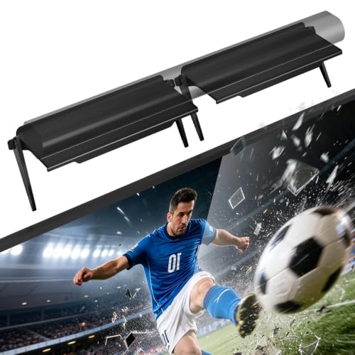 WALI Soundbar Mount, 2 Pieces No Drilling TV Top Shelf for Sound Bar, Universal Floating TV Monitor Shelf for Router, Sound Bar Mount Fits Samsung, Sony, LG, Bose, Up to 13.2Lbs, 11.8"x4.7"(TSP002-2B) - color: Black, size: 11.8" x 4.7"