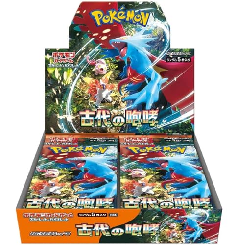 Pokemon Card Game Scarlet & Violet Expansion Pack Ancient Roar Booster Box (Japanese) - 30 Packs