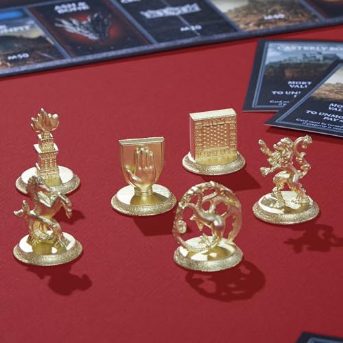 Monopoly House of the Dragon Edition Board Game | Based on the Hit TV Series | Ages 17 and Up | 2 to 6 Players | Strategy Games (Amazon Exclusive)