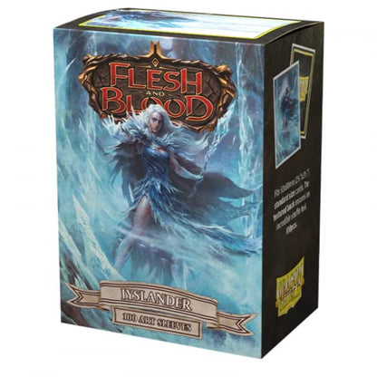Dragon Shield | Flesh & Blood Art Sleeves | 100 CT - Smooth & Tough Premium TCG Sleeves | Compatible with Pokemon, One Piece & Magic the Gathering | Iyslander - color: Iyslander