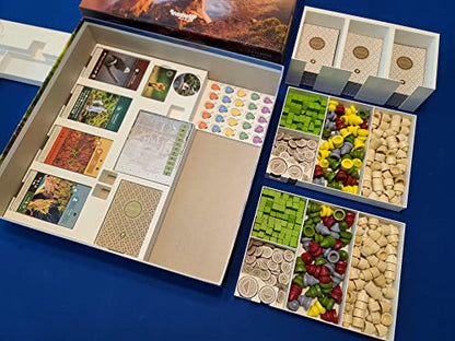 Insert/Organizer for Earth Board Game (fits Sleeved Cards)