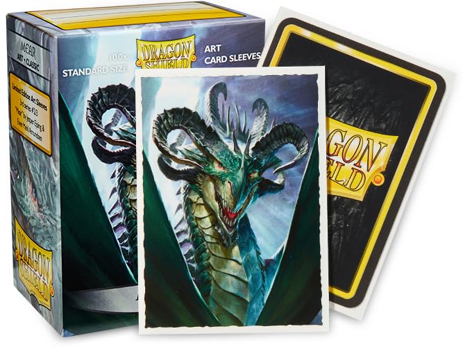 Dragon Shield Art Sleeves | Special Edition - Mear | 100 CT - Smooth & Tough Premium TCG Sleeves | Compatible with Pokemon, One Piece & Magic the Gathering - color: Mear