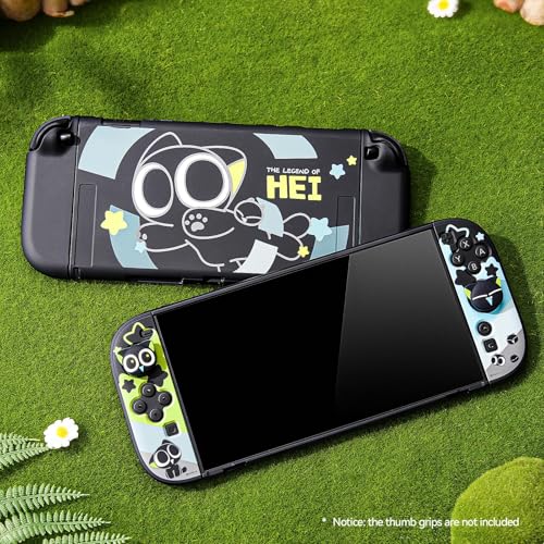 GeekShare Full Protective Shell Compatible with Switch 2, Hard PC Cover Case Designed for Switch 2025 Game Console and Joy Con Controllers - The HEI Series - color: The Hei2
