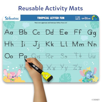 Skillmatics I Can Write Disney's Lilo & Stitch - Reusable Preschool Learning Activities, Educational Toy and Game, Back to School Supplies, Gifts for Students, Kids, Toddlers Ages 3, 4, 5, 6 - style: 9. I Can Write Disney's Lilo & Stitch