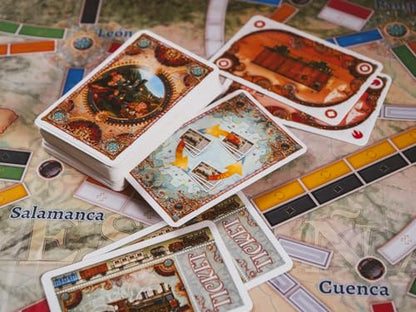 Asmodee Ticket to Ride Iberia + South Korea Board Game Expansion - Train Route Strategy Game, Family Fun for Kids & Adults, Ages 8+, 2-6 Players, 30-60 Minute Playtime | Train Route Strategy Game, Fun Family Game for Kids & Adults, Ages 8+, 2-6 Players, 3