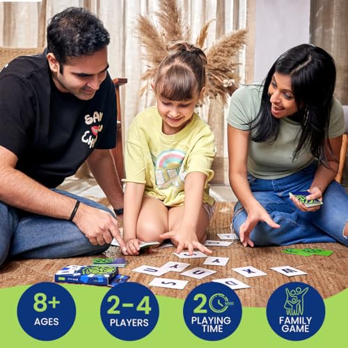 Fletter - Word Game, Educational Card Games, 8 Year Old Girl Birthday Gifts, Fun Fast-Paced Vocabulary Challenge for Game Night, Gifts for Boys & Girls Ages 7, 8, 9, 10