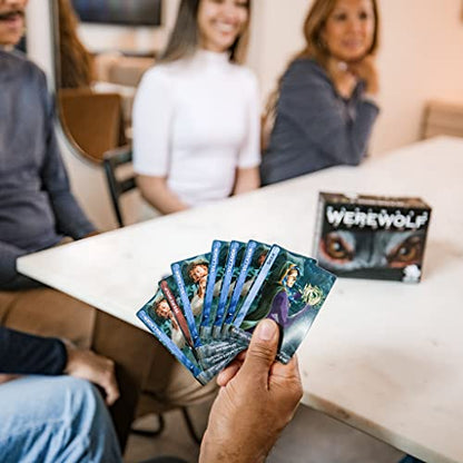 Bezier Games Ultimate Werewolf Extreme | Social Deduction with Hidden Roles Bluffing and Voting, Moderator App Included, 3-25 Players Ages 8+, 30-60 Minutes