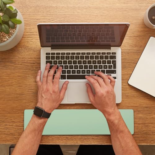 70% Keyboard Wrist Rest, Green Gel Wrist Rest for Keyboard, Cute Ergonomic Wrist Rest for Keyboard 70% - color: Green