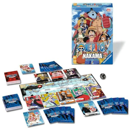 Ravensburger 24869 One Piece Nakama – A Cooperative Board Game and Card Game for 1-5 Anime Fans from 10 Years, in The World of One Piece