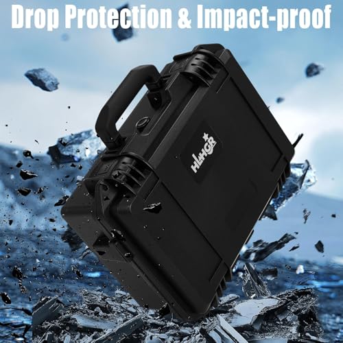 HLHGR Hard Carrying Case for Nintendo Switch 2,Heavy Duty Protective case IP67 Waterproof Soft Lining Hard Travel All IN One Case for Nintendo Switch 2 Console Pro Controller & Accessories (yellow) - color: yellow