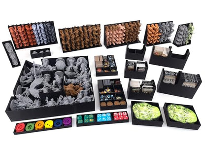 Board Game Insert for Zombicide: White Death - color: Black