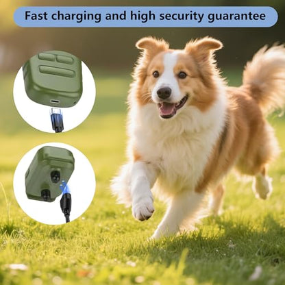 Vanjua Charger for Delupet/Yawpet/Jugbow Dog Training Collar and Remote, 2-in-1 USB C and Magnetic Bark Collar Charging Cable (Black)