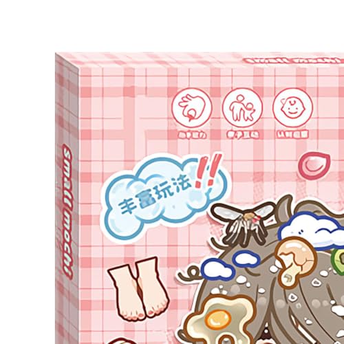 Sticker Activity Book DIY Educational Craft Supplies | Girls DIY Activity Sticker Book for Home Classroom Preschool Travel Road Trip Airplane Birthday Holiday Party - color: Pink
