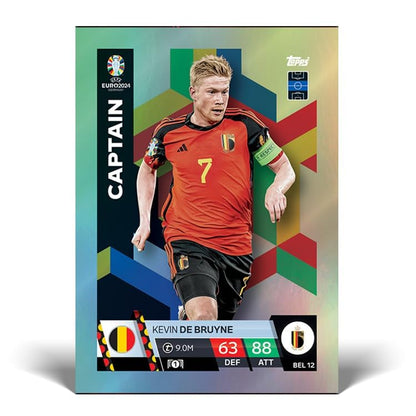 Topps Match Attax Euro 2024 Booster Box (36 Packs) 432 Cards