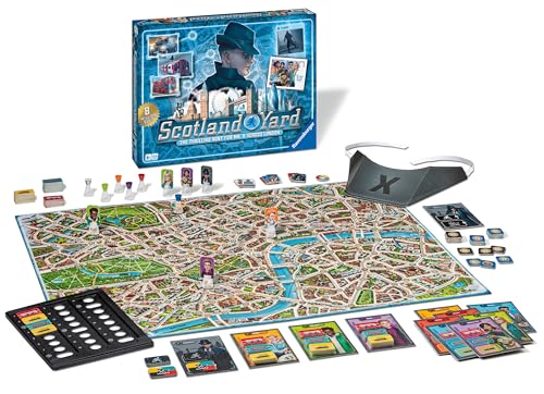Ravensburger Scotland Yard - 27514 - Family Strategy Board Games for Kids and Adults Age 8 Years Up - 2 to 6 Players