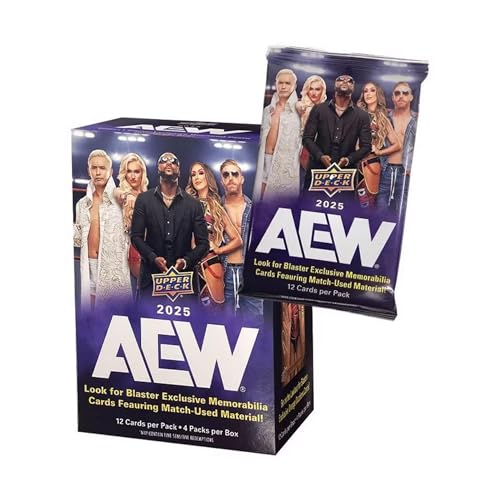 2025 Upper Deck AEW Wrestling Trading Cards Blaster Box