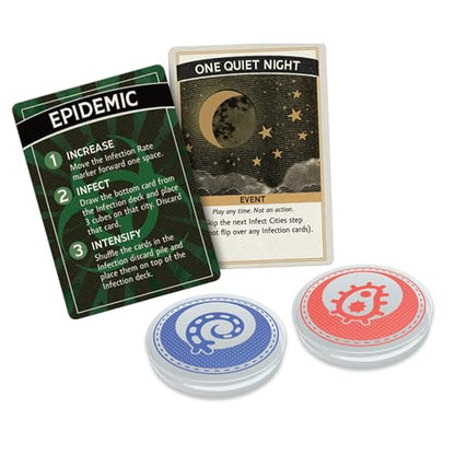 Pandemic Board Game 10th Anniversary Edition - Vintage Style Limited Edition with Custom Metal Box! Cooperative Game for Kids & Adults, Ages 13+, 2-5 Players, 30 Minute Playtime, Made by Z-Man Games