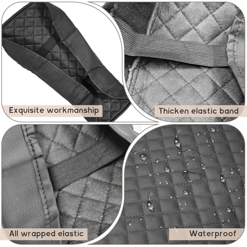 ramuel Center Console Armrest Cover for Ford Maverick 2022-2025 (Rhombus Black) | Rhombus Black,Anti-Scratch ，Non-Slip ，PU Leather ，Easy Install - size: for Maverick 2025 2024 2023 2022 (Rhombus Black)