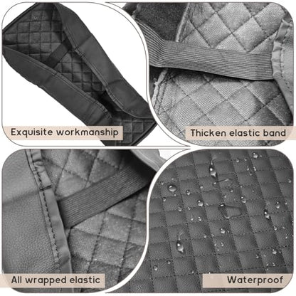 ramuel Center Console Armrest Cover for Ford Maverick 2022-2025 (Rhombus Black) | Rhombus Black,Anti-Scratch ，Non-Slip ，PU Leather ，Easy Install - size: for Maverick 2025 2024 2023 2022 (Rhombus Black)