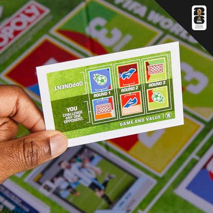 Monopoly Panini Prizm: FIFA World Cup Game I Soccer Board Game with Monopoly Panini Prizm FIFA World Cup 2026 Trading Cards I Ages 8+ - style: Monopoly Panini Board Game