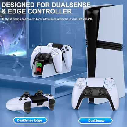 ps5 controller charger station PS5 Accessories Kits, charging station for PlayStation 5/Elite controller, Docking Station Replacement for DualSense Charging Station with USB C Cable